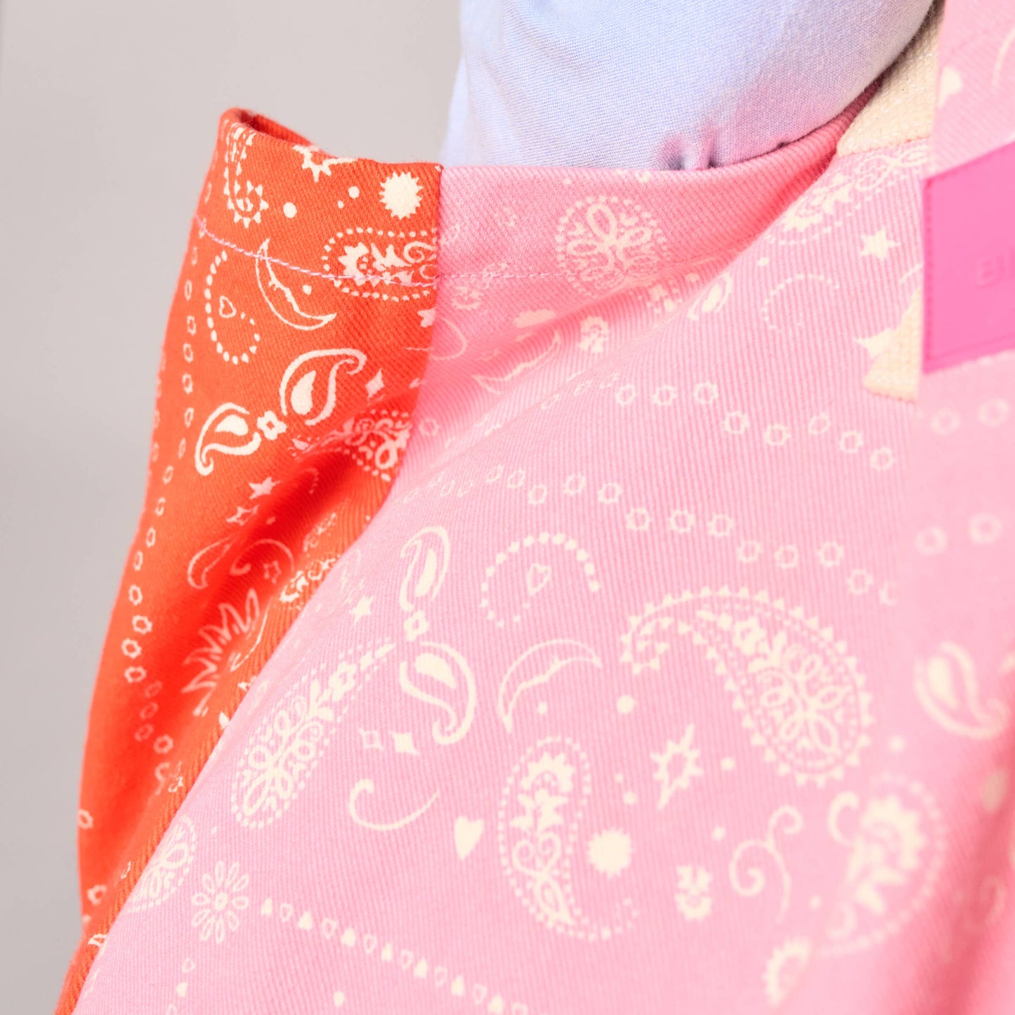 100% organic cotton tote bag - Bandana print, multicolored