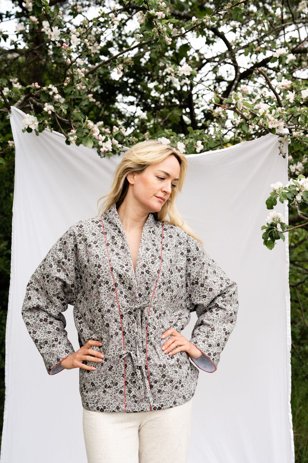 Liv kimono PLUM