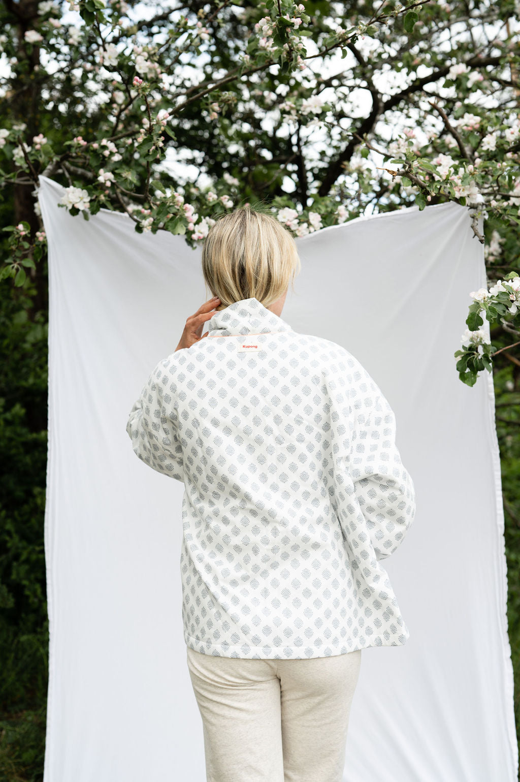 Liv kimono Cloud Tree GREY