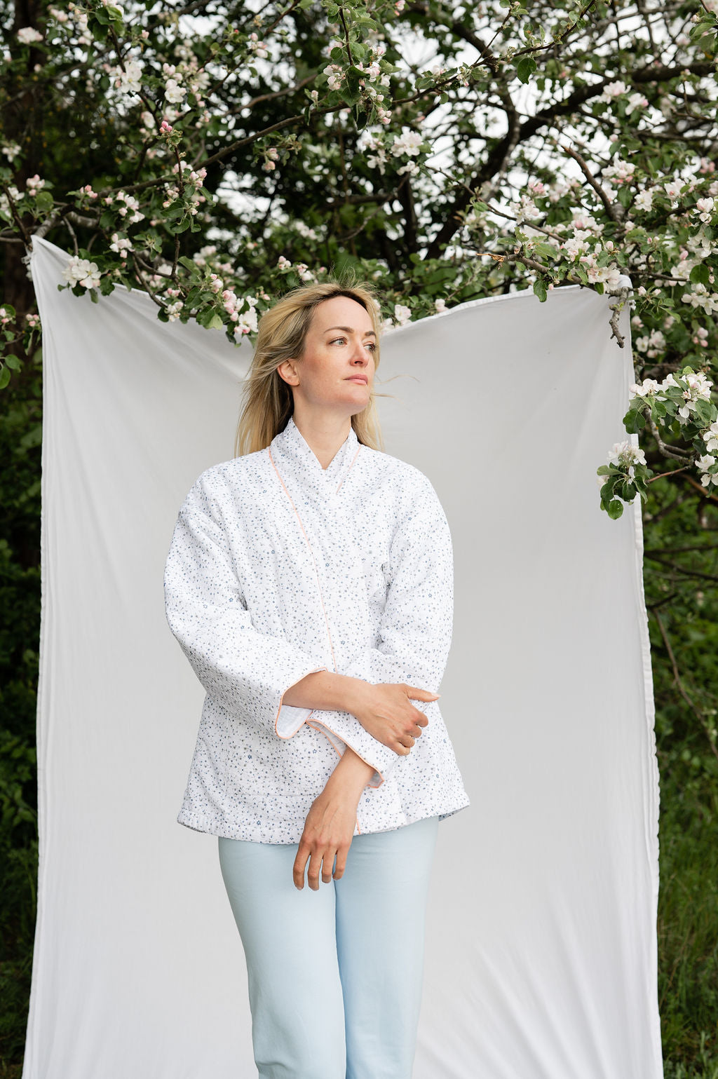 Liv kimono BLUEBERRY