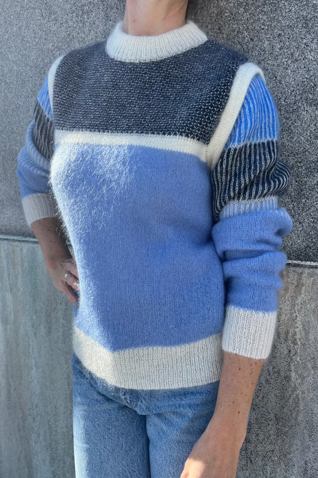 Carrie sweater BLUE