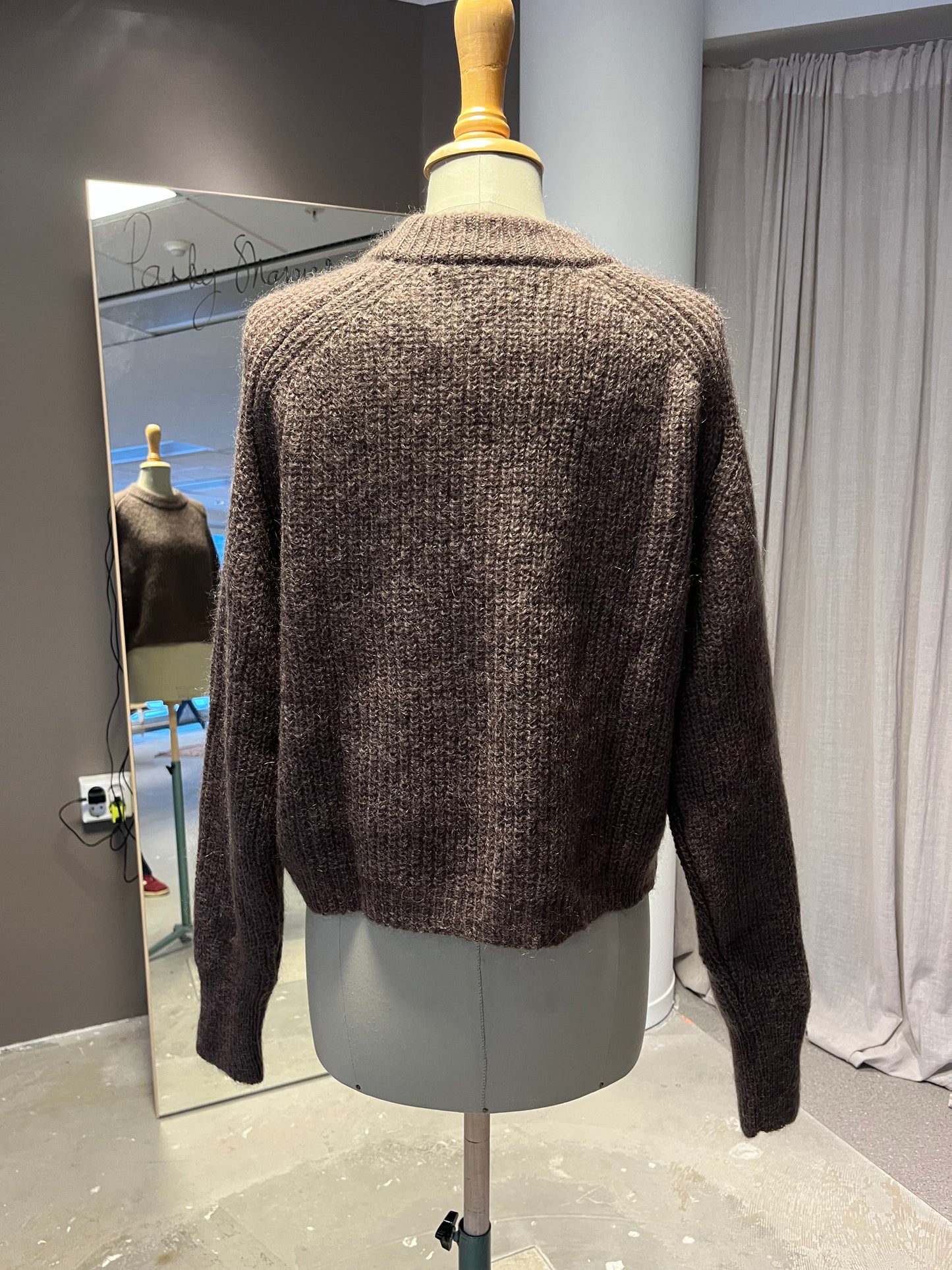 Moss sweater CHOCOLATE