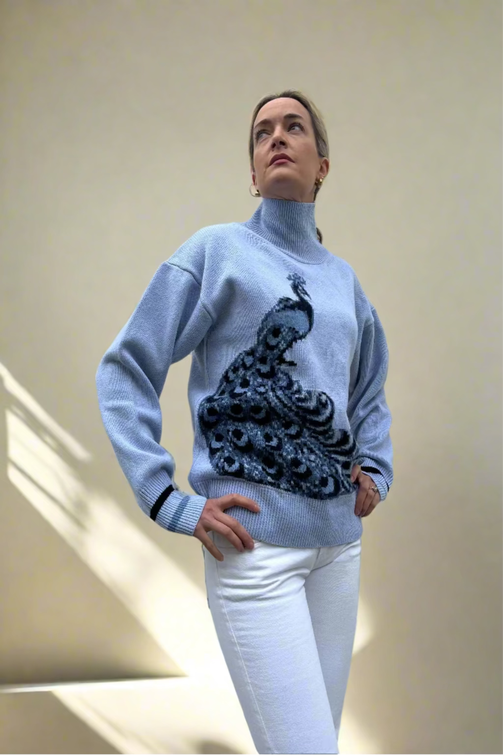 Peacock sweater SKY