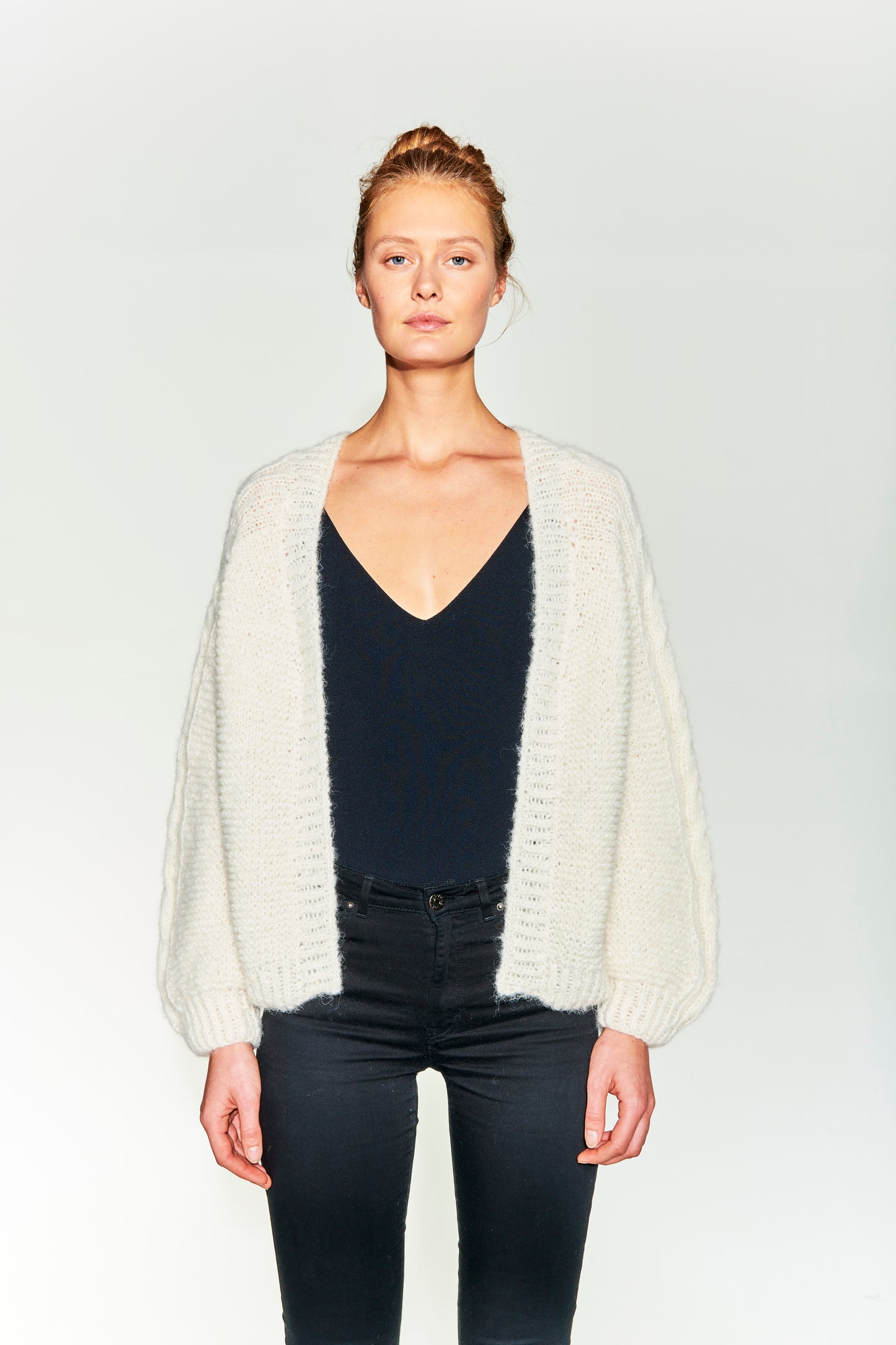 Celia cardigan WHITE