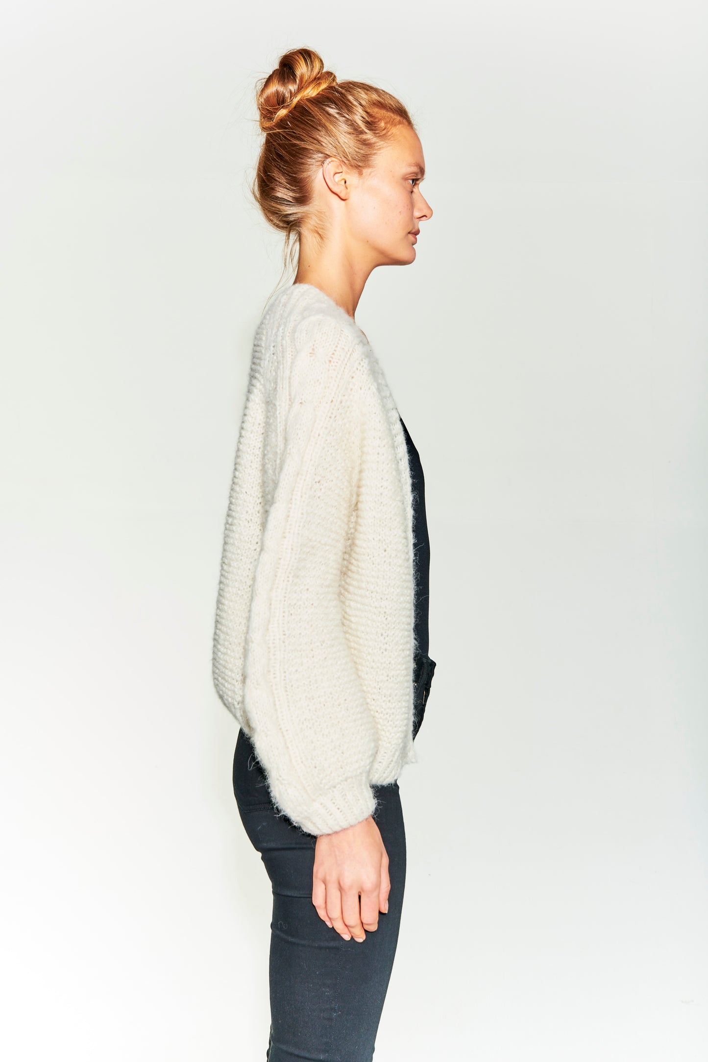 Celia cardigan WHITE