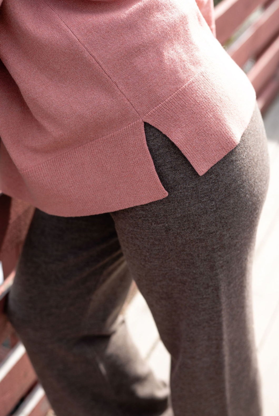 Gigi pant cashmere COCOA