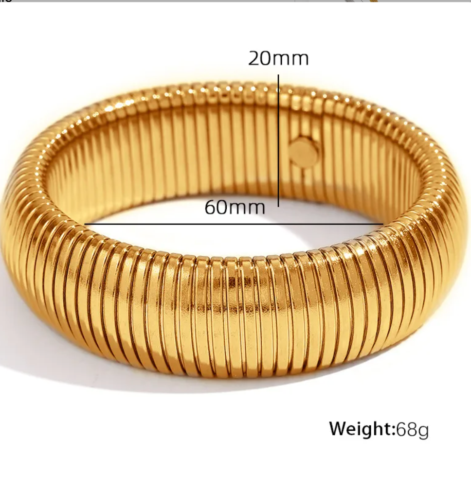 Elastic bracelet 20mm- 6 diagonal