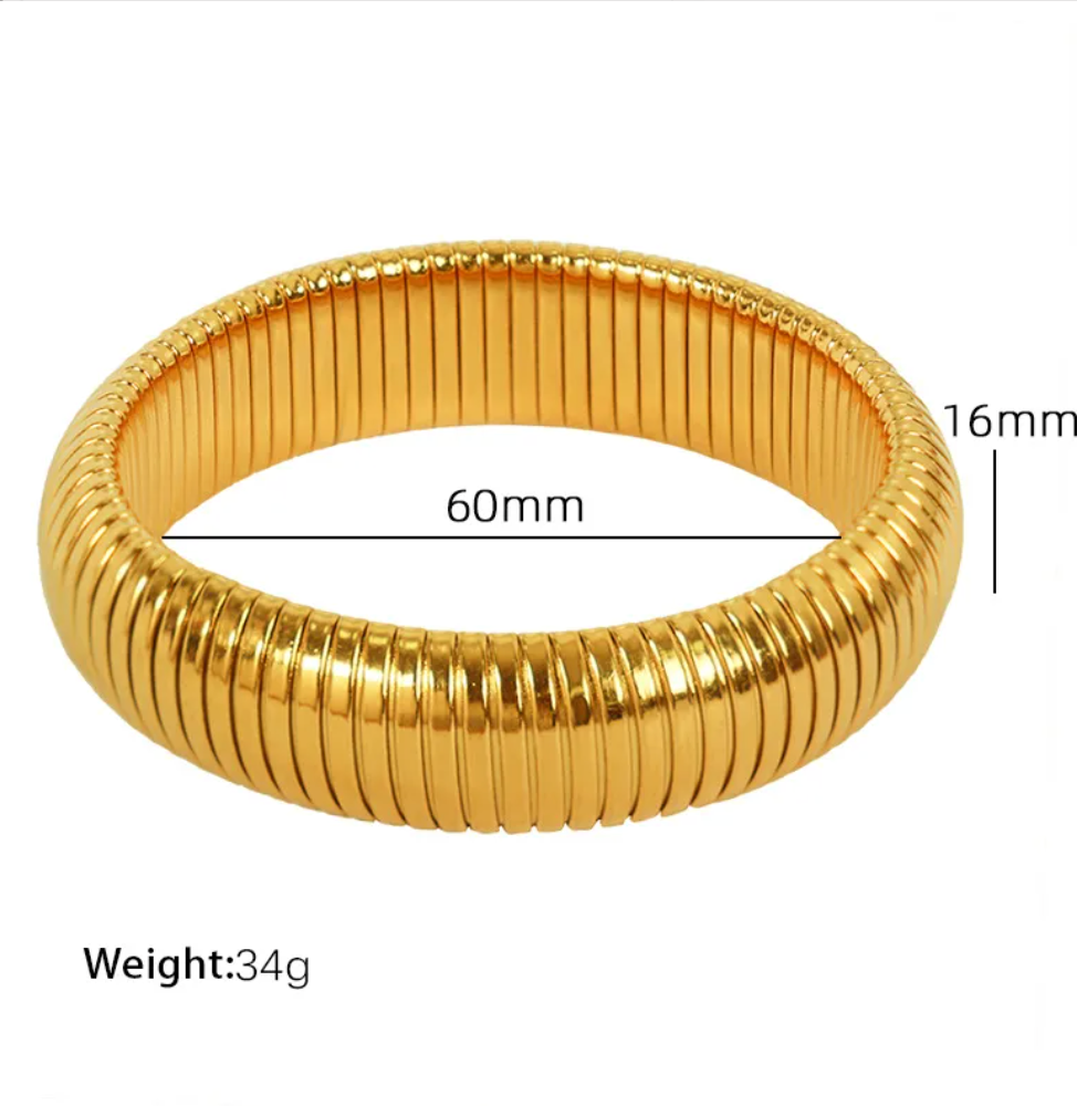 Elastic bracelet 16 mm- 6 diagonal