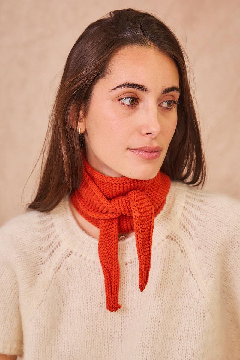 Small scarf RED – Kupong knit.wear