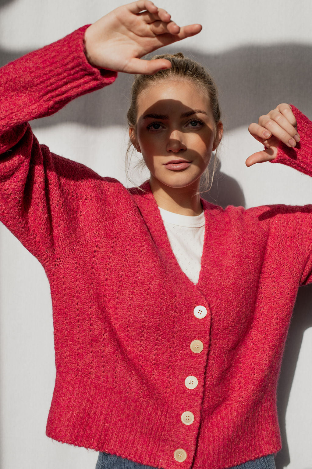 Kate cardigan FUCHSIA