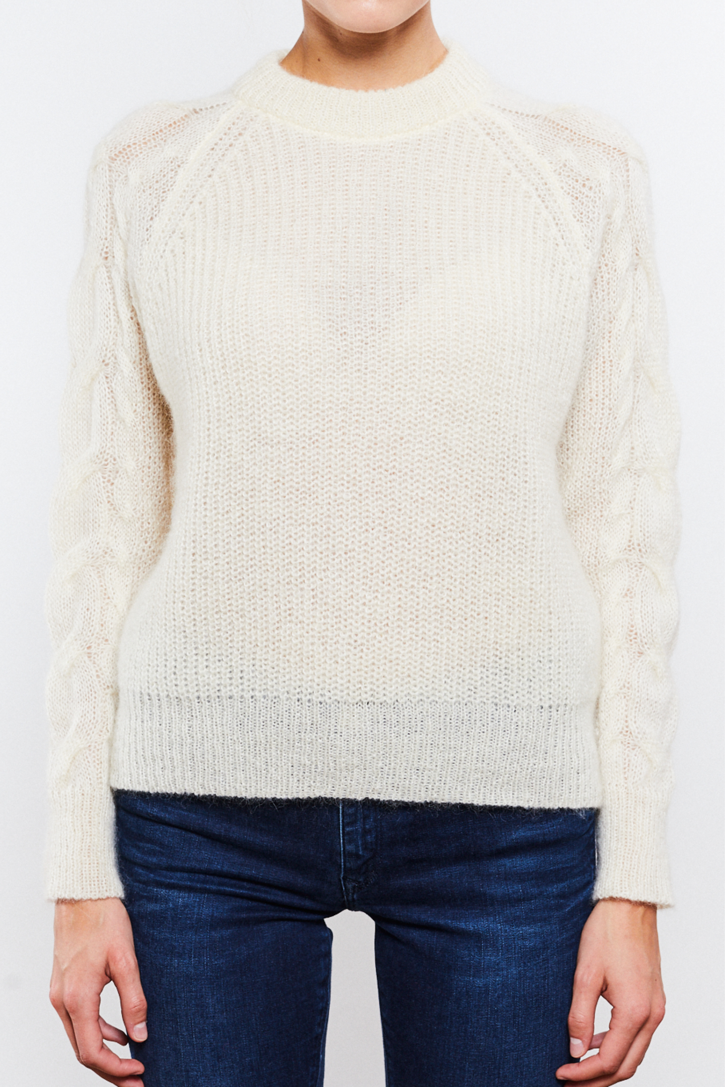 Rachel Sweater White