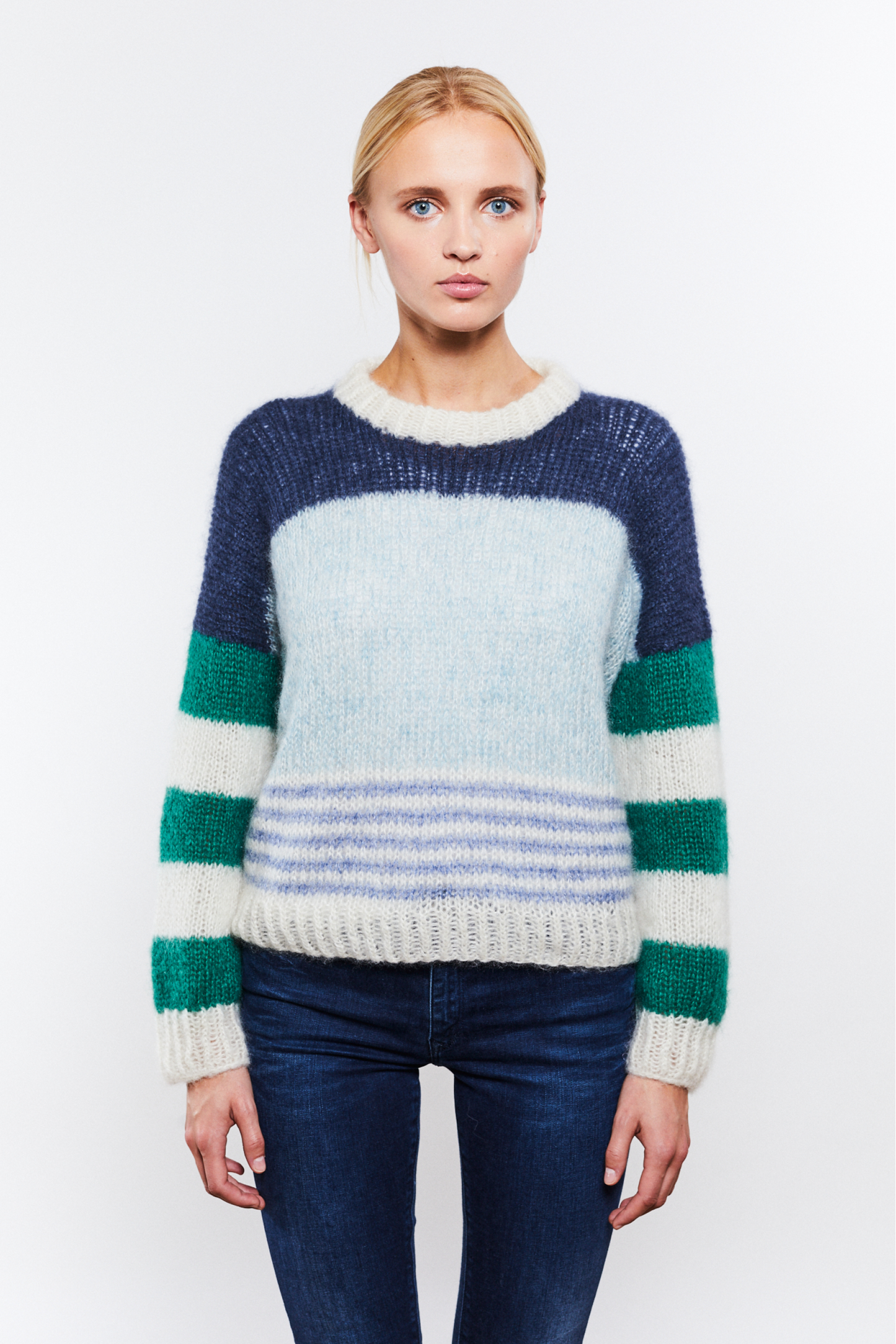 Alex Sweater Mohair Edition Blue
