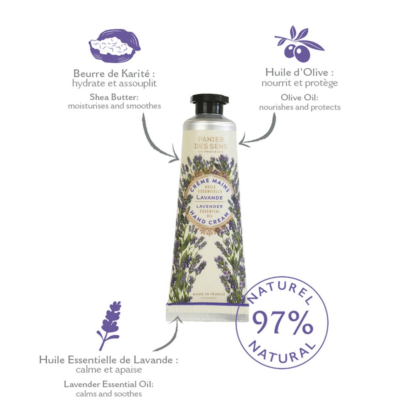 Hand cream 30 ml | Lavender
