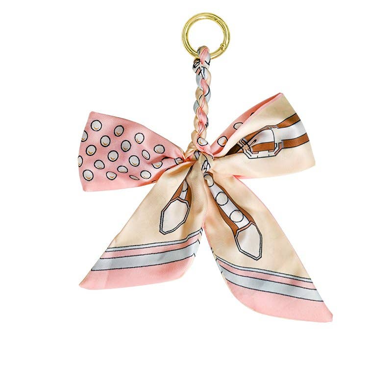 BAG CHARM KEYCHAIN BOW RIBBON - MY2444B518