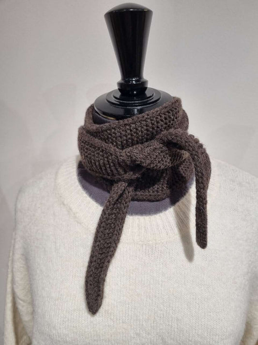 Small scarf CHOCOLATE