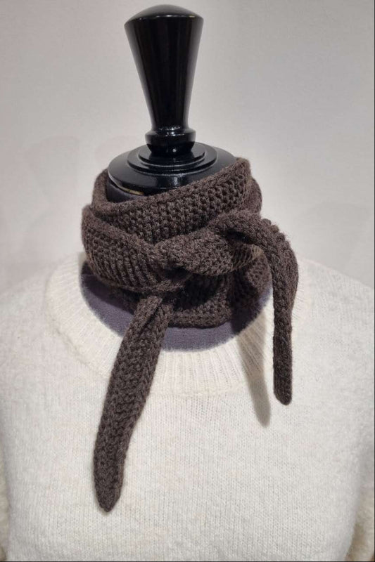 Small scarf CHOCOLATE