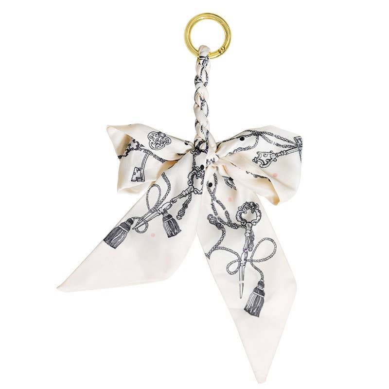 BAG CHARM KEYCHAIN BOW RIBBON - MY2444B518