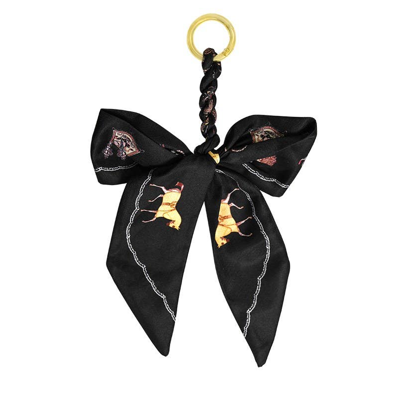 BAG CHARM KEYCHAIN BOW RIBBON - MY2444B518