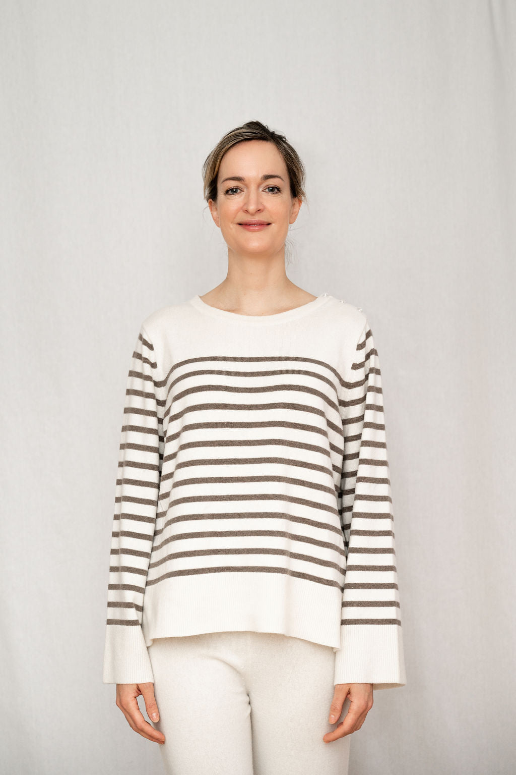 Gigi sweater cashmere/ ECRU