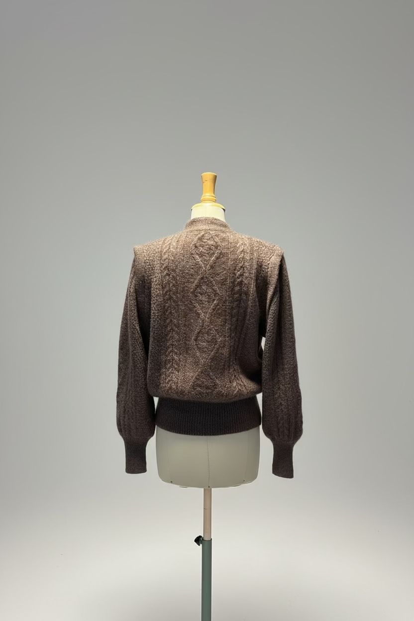 Helene cardigan CHOCOLATE