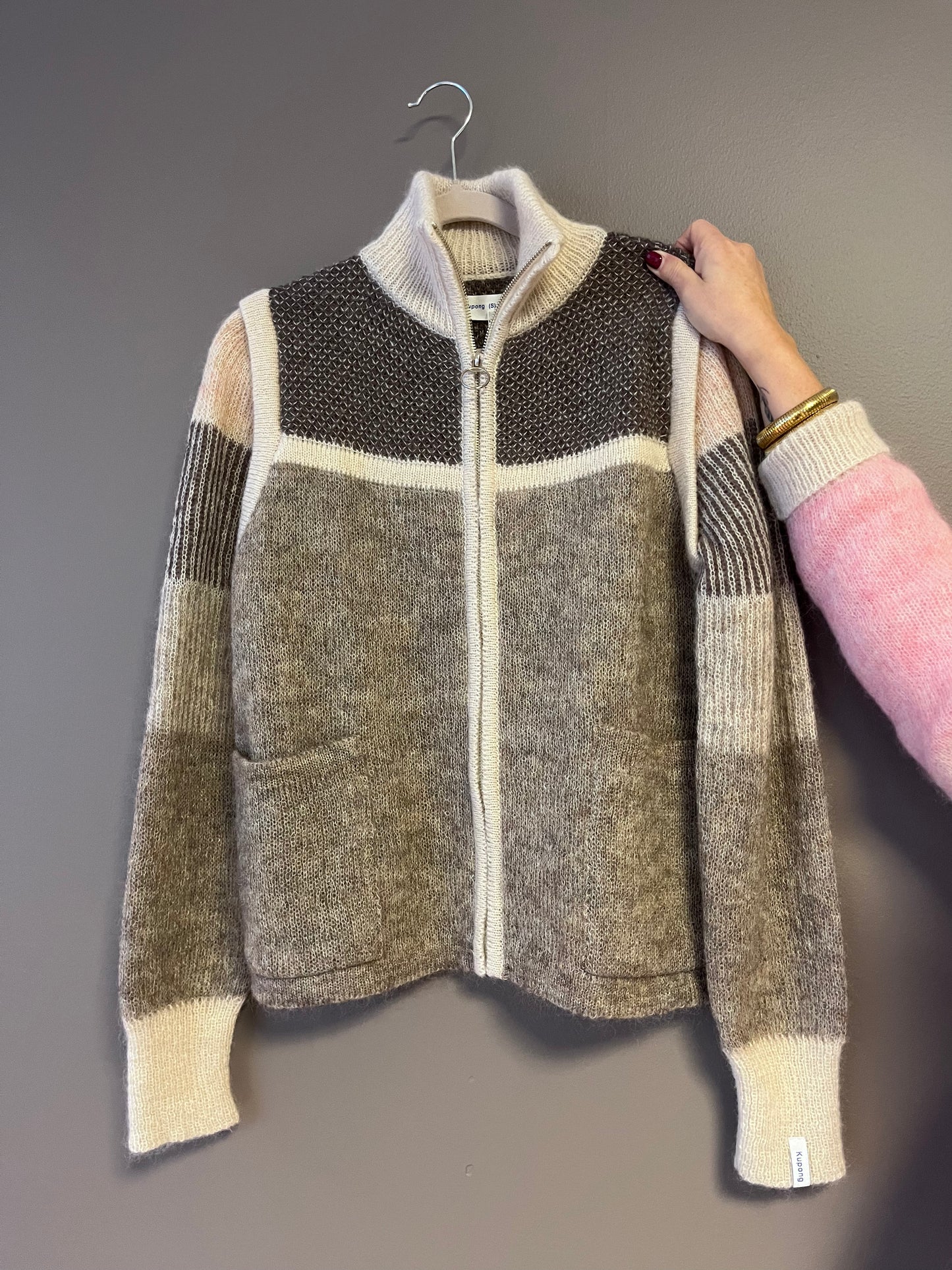 Carrie cardigan COFFEE