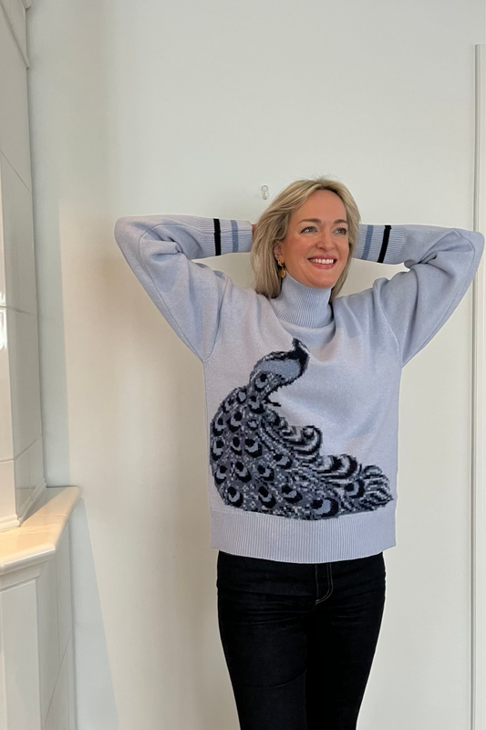 Peacock sweater SKY