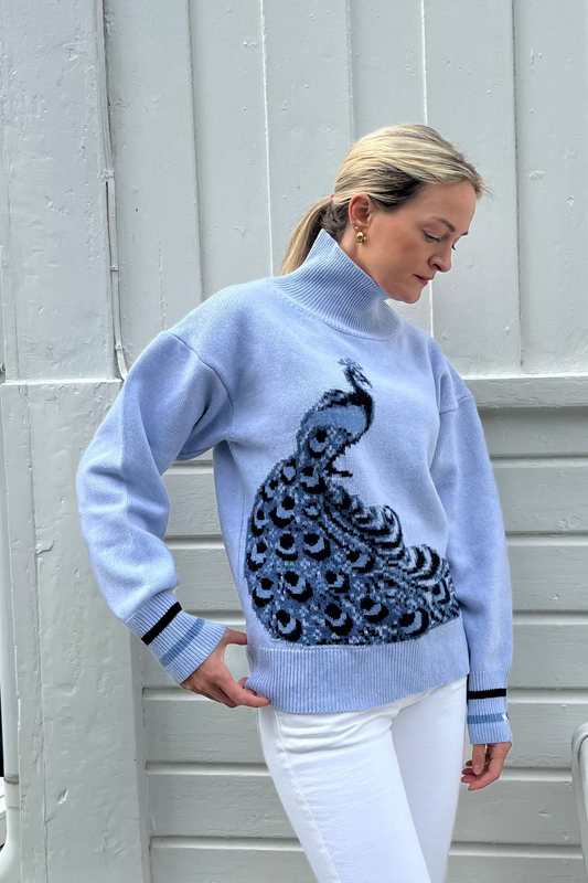 Peacock sweater SKY