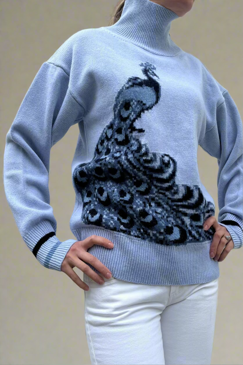 Peacock sweater SKY