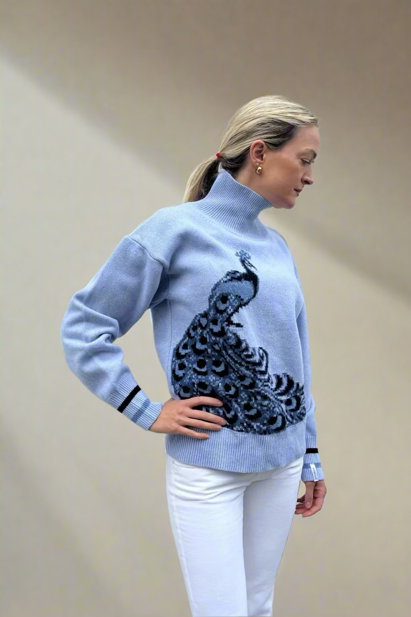Peacock sweater SKY