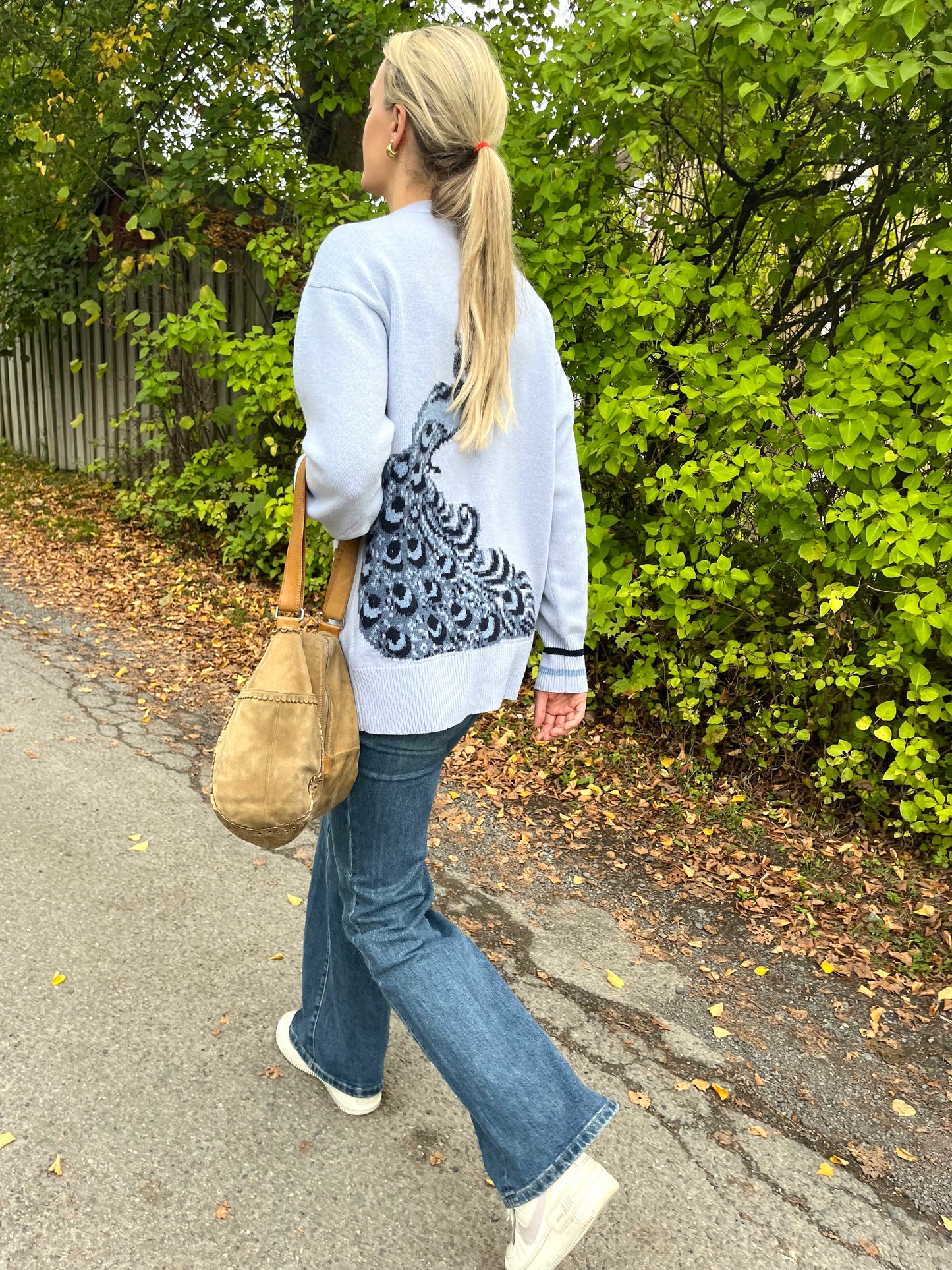Peacock cardigan SKY