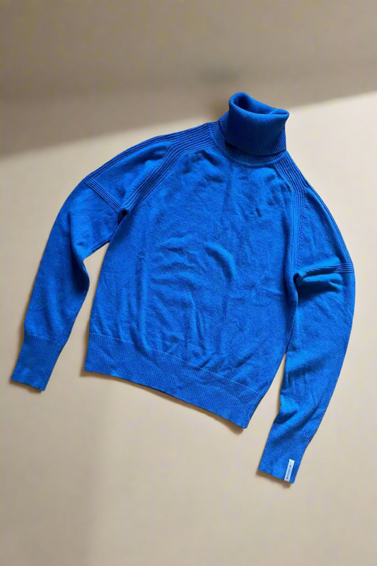 Zermatt turtleneck ITALIAN BLUE