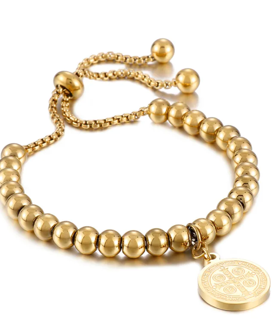 Charm bracelet coin