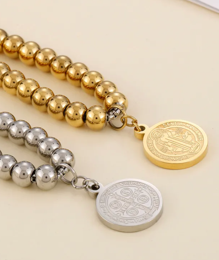Charm bracelet coin