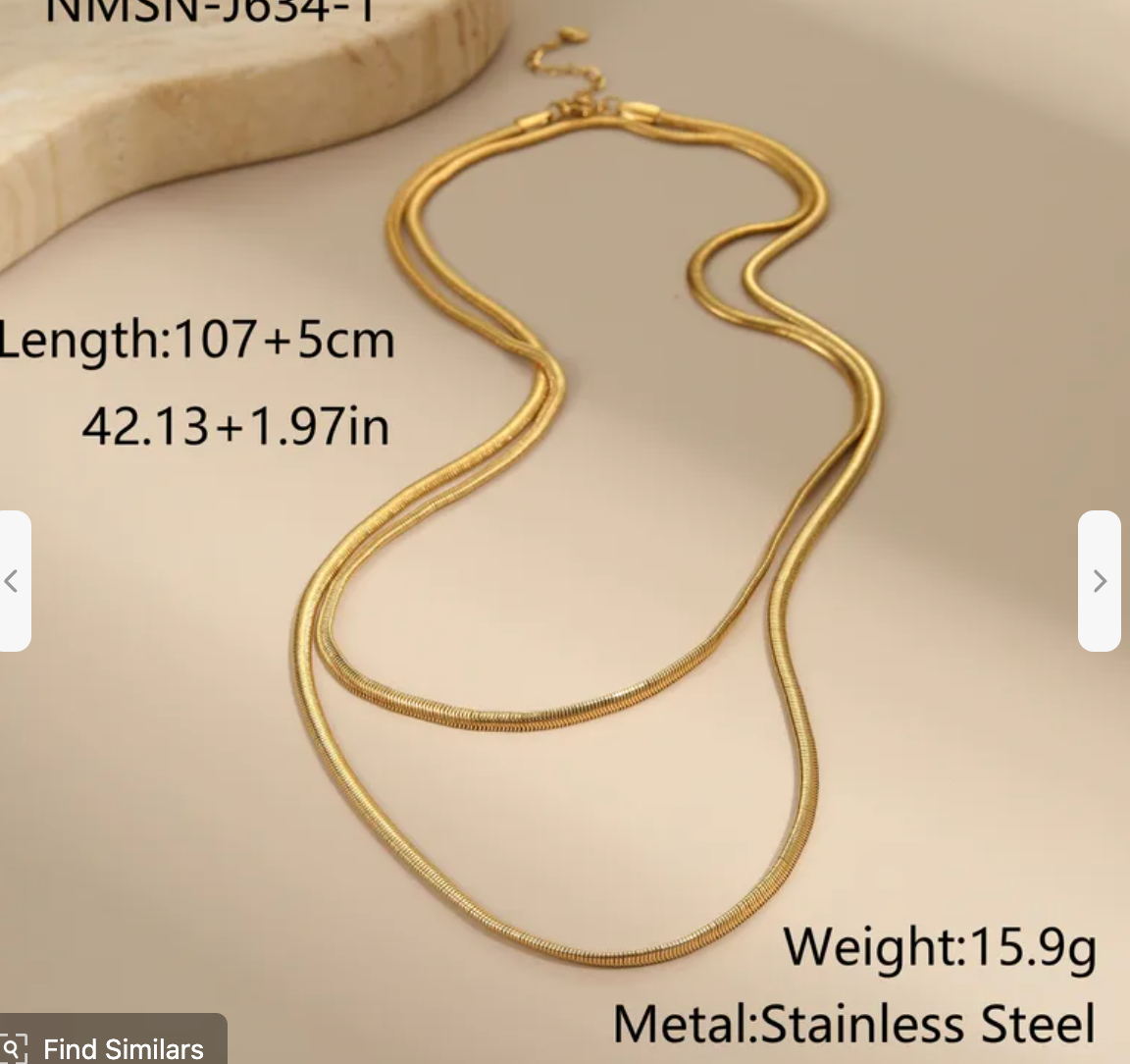 Long neck chain