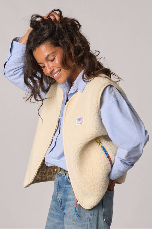 Sherpa vest - Ivory