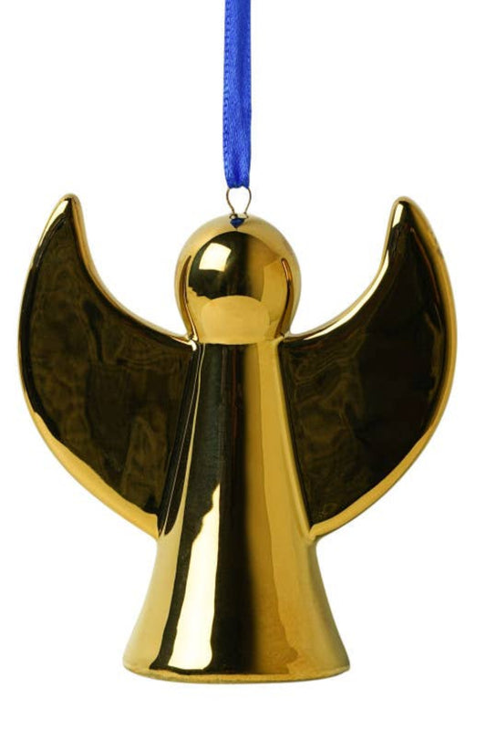 Christmas ornament angel gold
