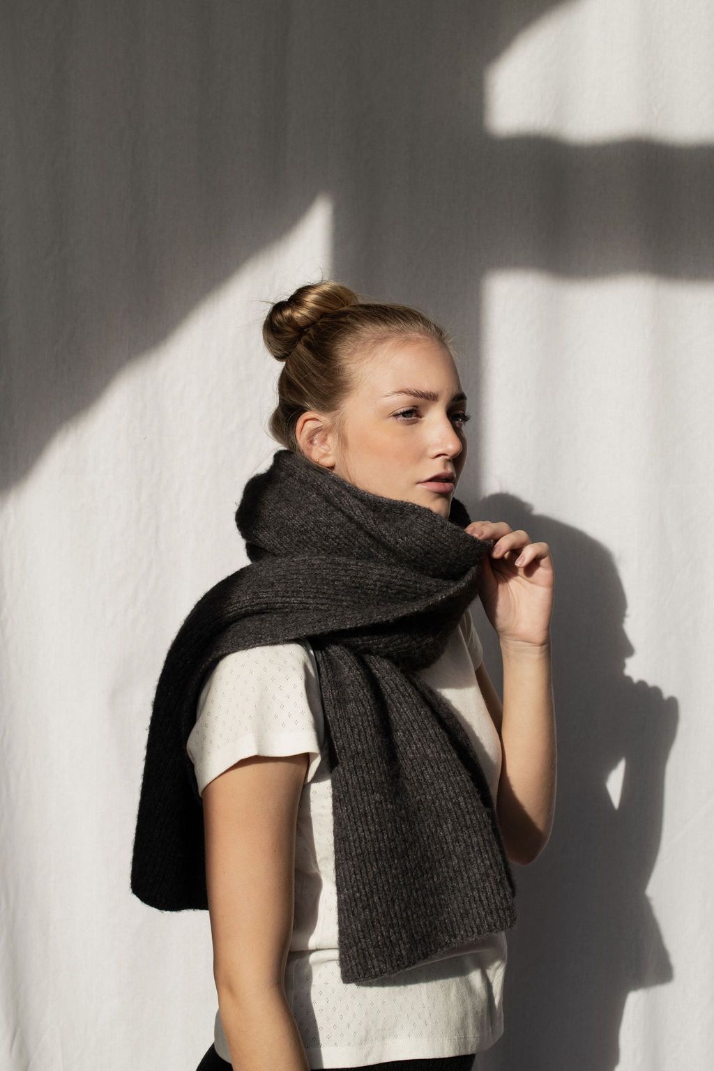 Kate scarf COAL