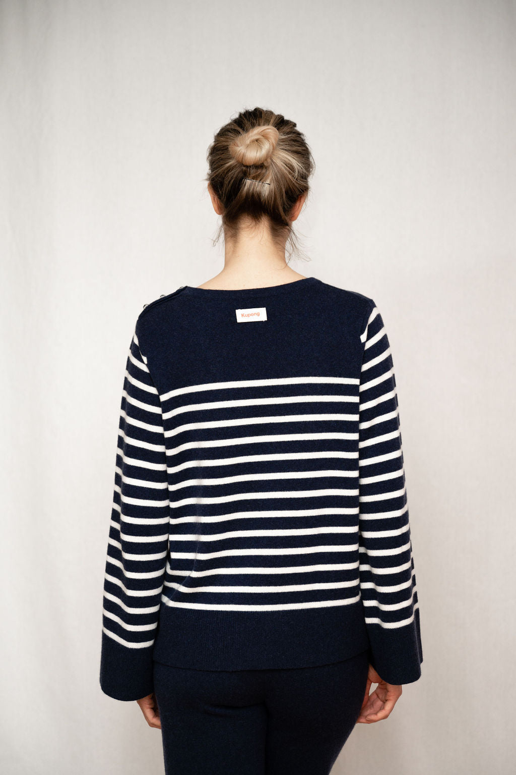 Gigi sweater cashmere/ NAVY