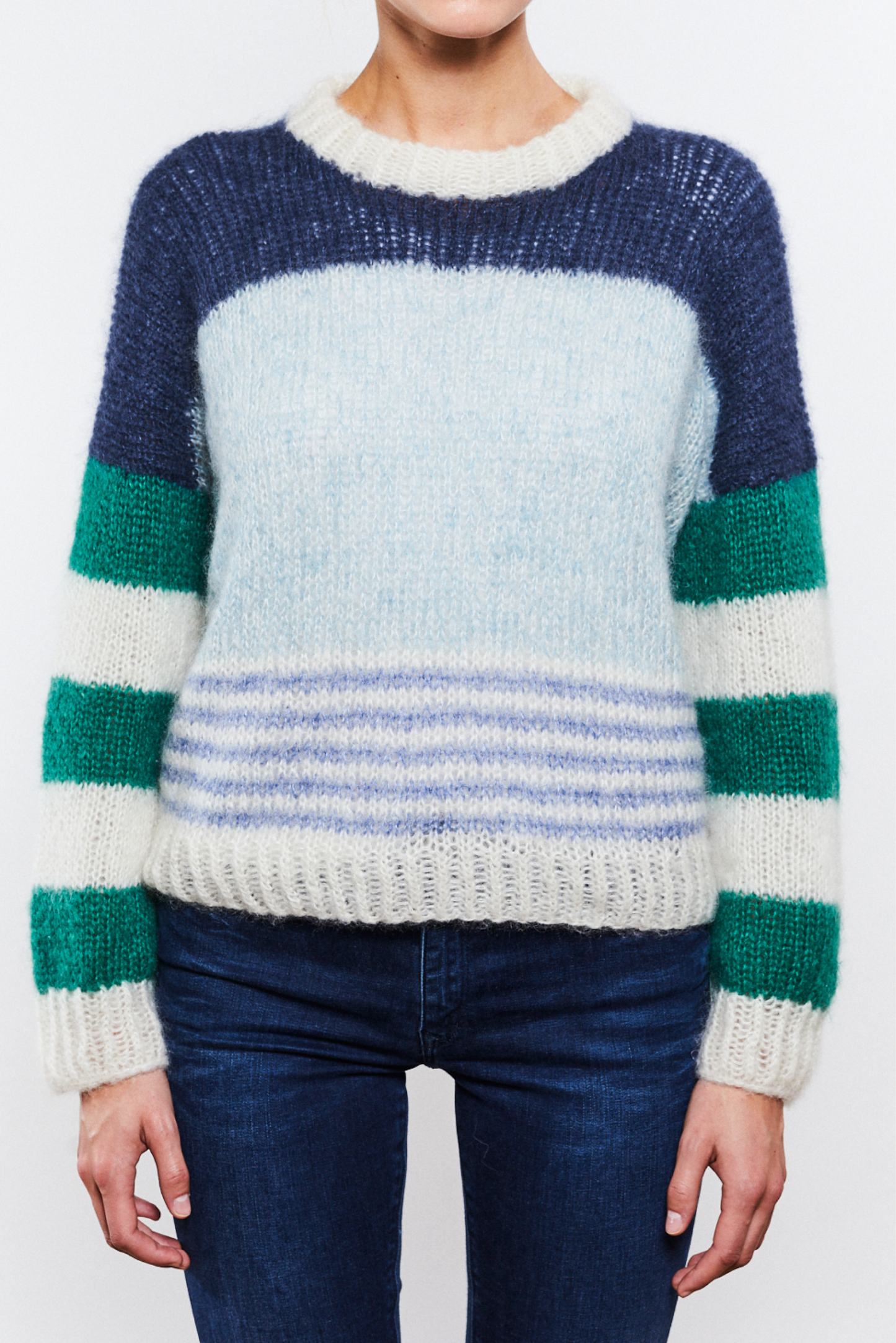 Alex Sweater Mohair Edition Blue